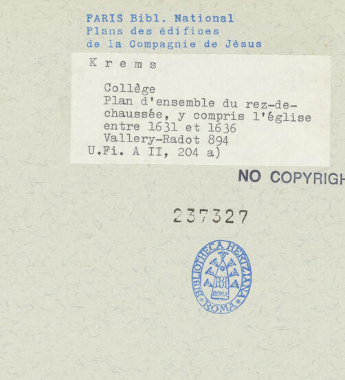 Rückseite von bh237327_recto