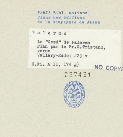 Rückseite von bh237431_recto