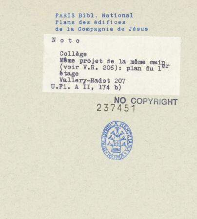 Rückseite von bh237451_recto