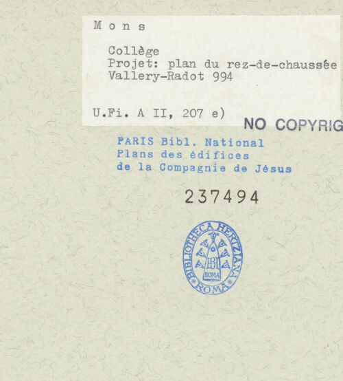 Rückseite von bh237494_recto