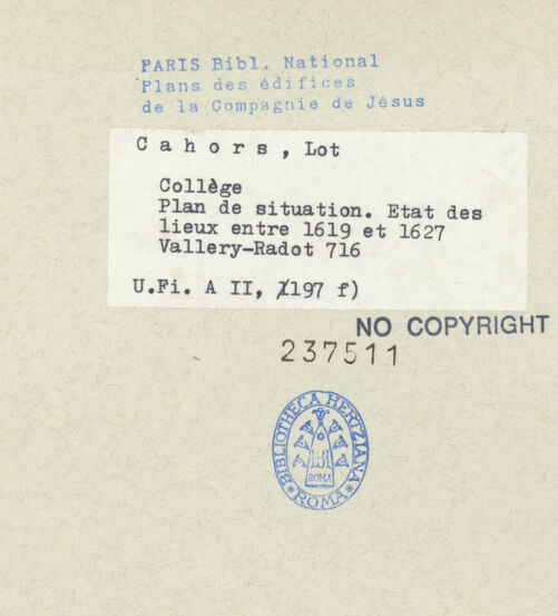 Rückseite von bh237511_recto