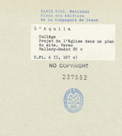 Rückseite von bh237552_recto