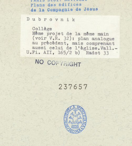 Rückseite von bh237657_recto