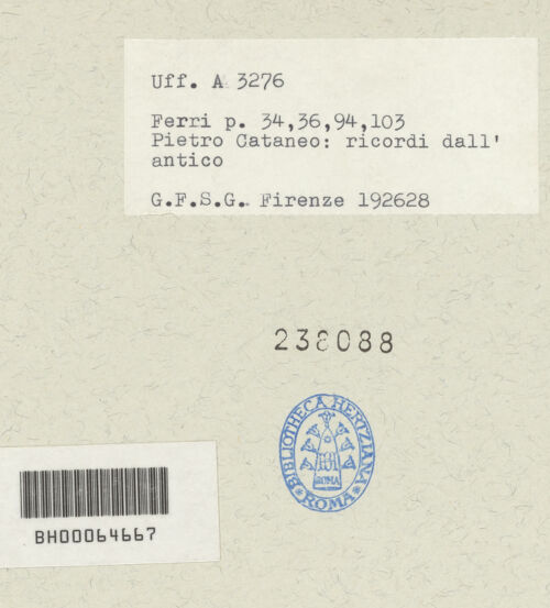 Rückseite von bh238088_recto