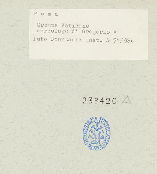 Rückseite von bh238420_recto