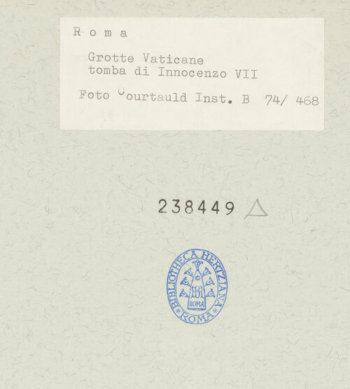 Rückseite von bh238449_recto