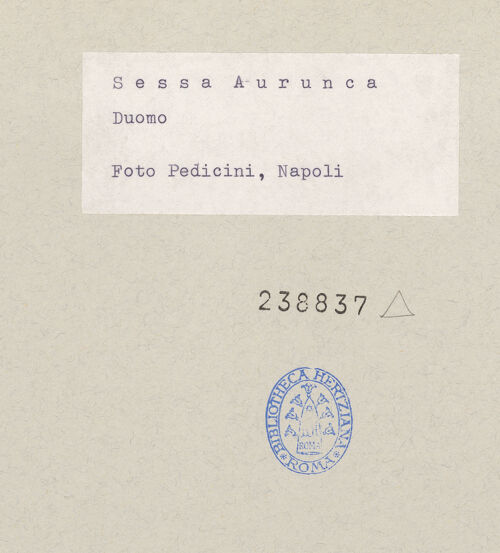Rückseite von Pedicini, Luciano [https://www.deutsche-digitale-bibliothek.de/content/lizenzen/rv-ez/] Die unbefleckte Empfängnis Marias - Gesamtansicht, bh238837_recto. Foto: Pedicini, Luciano.