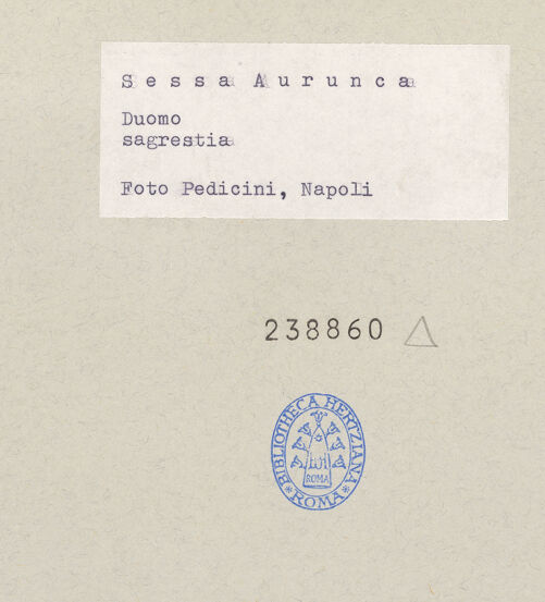 Rückseite von Pedicini, Luciano [https://www.deutsche-digitale-bibliothek.de/content/lizenzen/rv-ez/] Frontalansicht, bh238860_recto. Foto: Pedicini, Luciano.