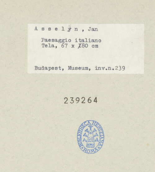 Rückseite von bh239264_recto