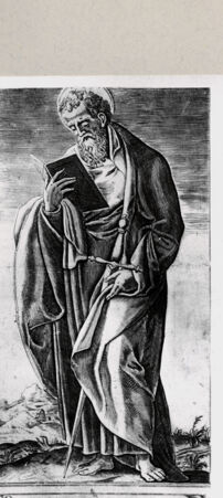 Rückseite von Bibliotheca Hertziana [http://creativecommons.org/publicdomain/mark/1.0/] Heiliger Paulus - , bh239996. Foto.