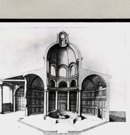 Rückseite von Bibliotheca Hertziana [http://creativecommons.org/publicdomain/mark/1.0/] ... - , bh240000. Foto.