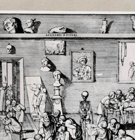 Rückseite von Bibliotheca Hertziana [http://creativecommons.org/publicdomain/mark/1.0/] ... - , bh240180. Foto.