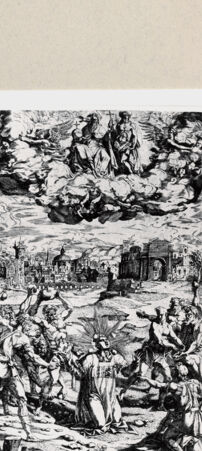 Rückseite von Bibliotheca Hertziana [http://creativecommons.org/publicdomain/mark/1.0/] Martyrium des heiligen Stephanus - , bh240245. Foto.