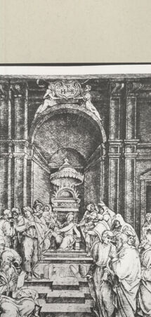 Rückseite von  [http://creativecommons.org/publicdomain/mark/1.0/] Christus und die Pharisäer - , bh240899. Foto.