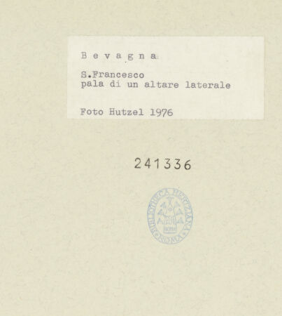 Rückseite von Getty Research Institute? [https://www.deutsche-digitale-bibliothek.de/content/lizenzen/rv-ez/] Die heilige Angela von Foligno erhält die himmlische Eucharistie - Gesamtansicht, bh241336_recto. Foto: Hutzel, Max.