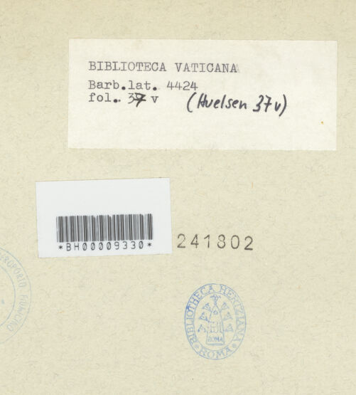 Rückseite von bh241802_recto