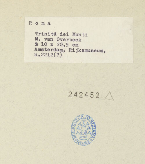 Rückseite von bh242452_recto