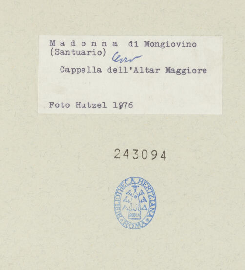 Rückseite von Getty Research Institute [https://www.deutsche-digitale-bibliothek.de/content/lizenzen/rv-ez/] Szenen aus dem Leben Marias und ihrer AhnenDie Verkündigung der Geburt Marias an Anna - Gesamtansicht, bh243094_recto. Foto: Hutzel, Max.