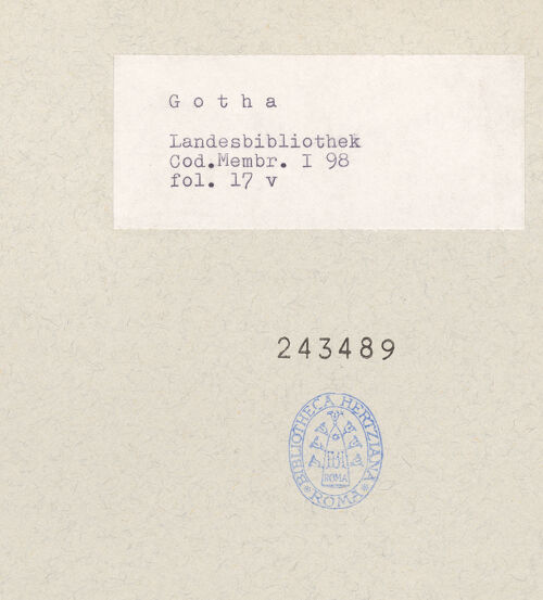 Rückseite von bh243489_recto