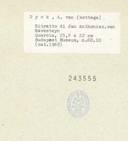 Rückseite von bh243555_recto