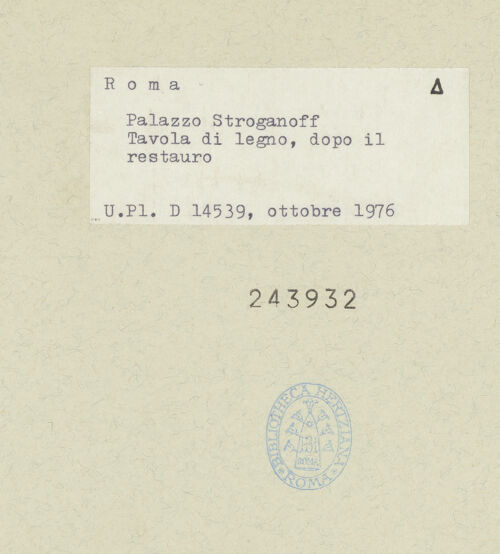 Rückseite von bh243932_recto