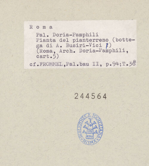 Rückseite von bh244564_recto