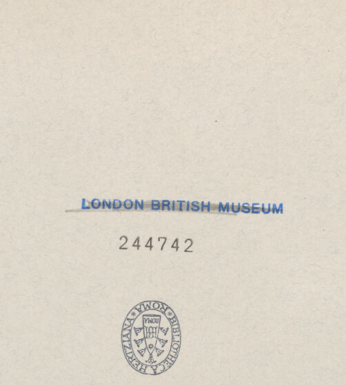 Rückseite von bh244742_recto