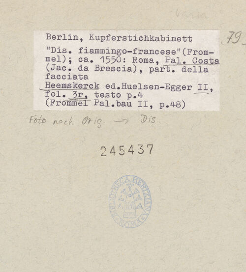 Rückseite von bh245437_recto