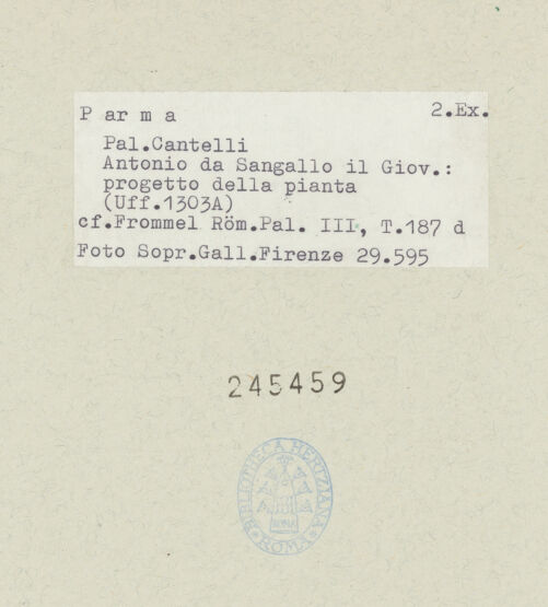 Rückseite von bh245459_recto