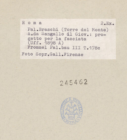 Rückseite von bh245462_recto