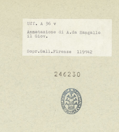 Rückseite von bh246230_recto