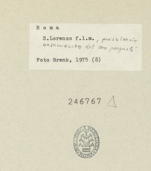 Rückseite von bh246767_recto