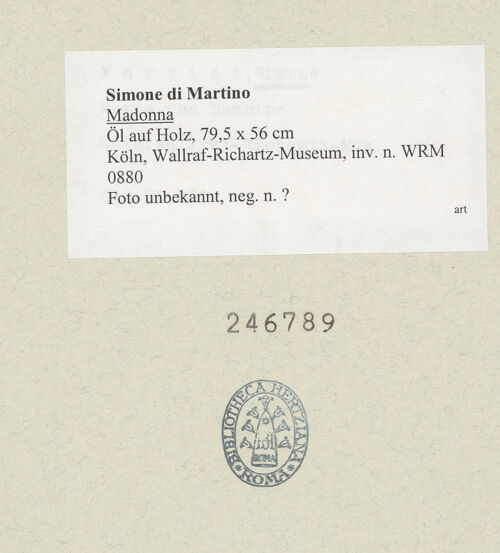 Rückseite von bh246789_recto