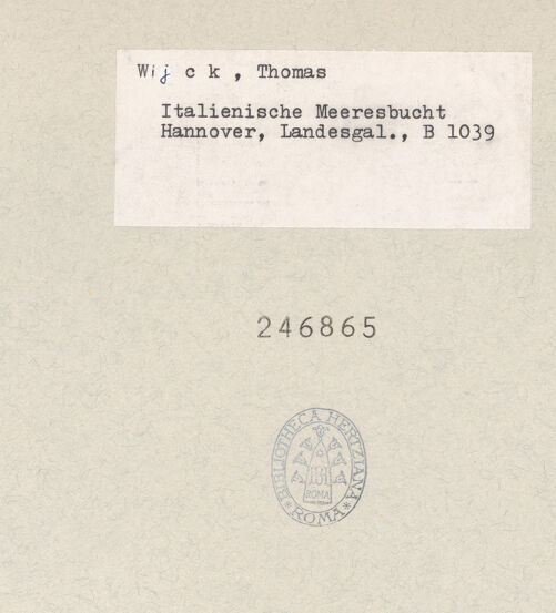 Rückseite von bh246865_recto