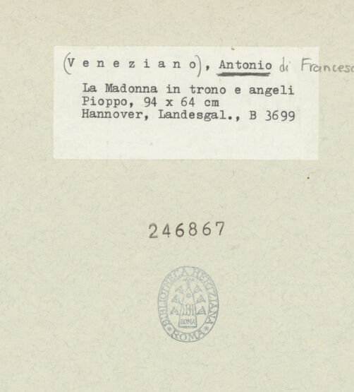 Rückseite von bh246867_recto