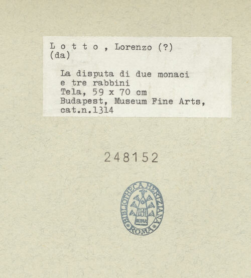 Rückseite von bh248152_recto