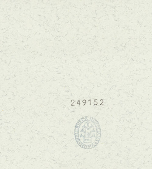 Rückseite von bh249152_recto