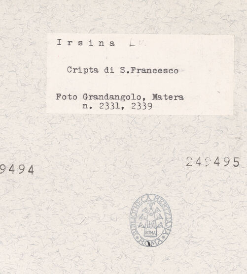 Rückseite von bh249494_bh249495_recto