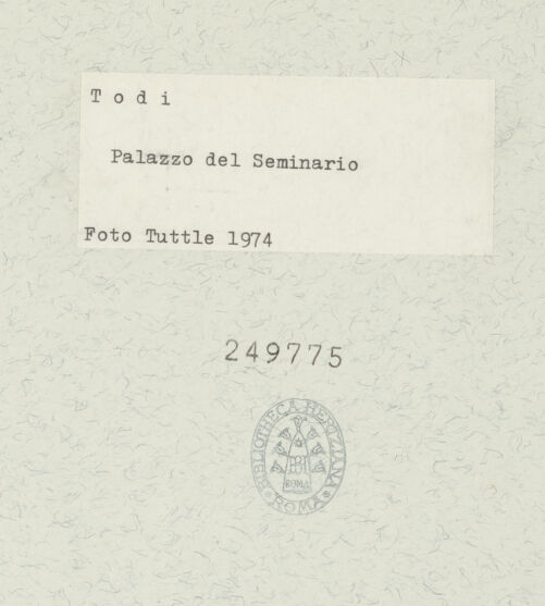 Rückseite von bh249775_recto