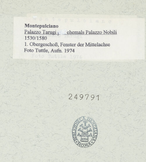 Rückseite von bh249791_recto