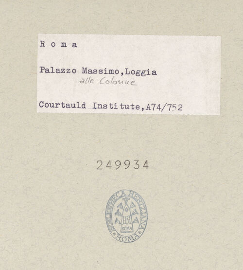 Rückseite von bh249934_recto