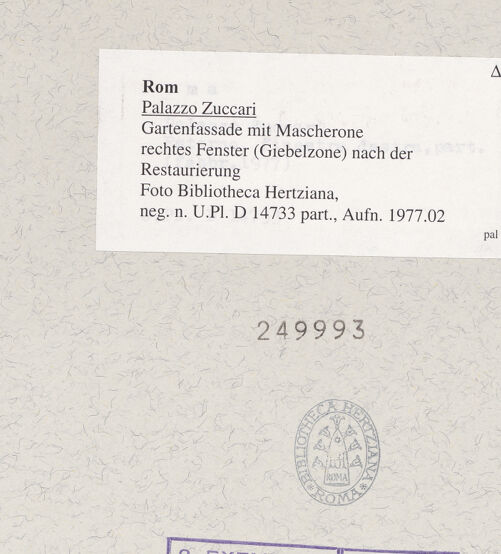 Rückseite von bh249993_recto