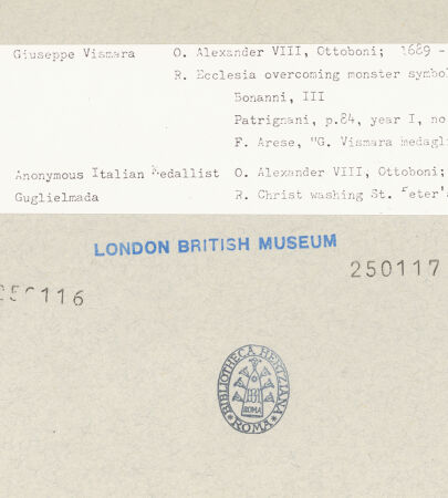 Rückseite von bh250116_bh250117_recto