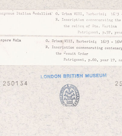 Rückseite von bh250134_bh250135_recto