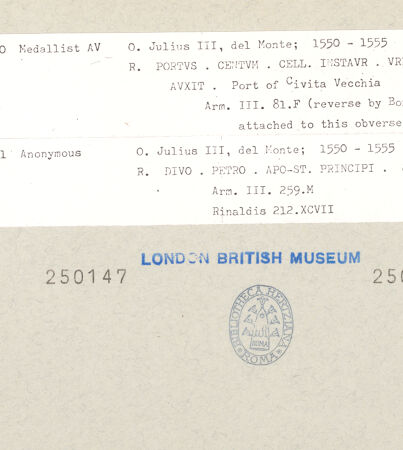 Rückseite von bh250147_bh250148_recto