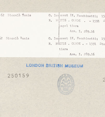 Rückseite von bh250159_bh250160_recto