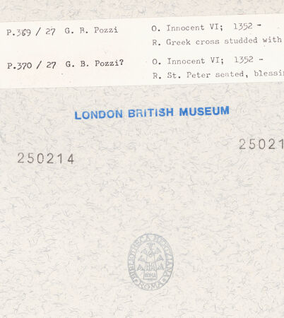 Rückseite von bh250214_bh250215_recto