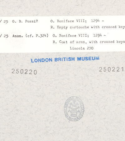 Rückseite von bh250220_bh250221_recto