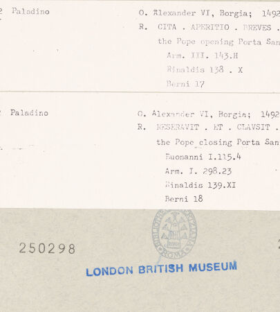 Rückseite von bh250298_bh250299_recto