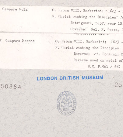 Rückseite von bh250384_bh250385_recto